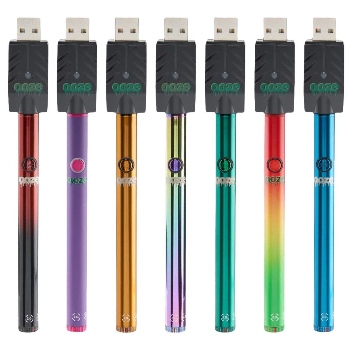 Ooze Twist Slim Pen 2.0 Flex Temp Battery - BOOM Headshop Ooze Twist Slim Pen 2.0 Flex Temp Battery - BOOM Headshop