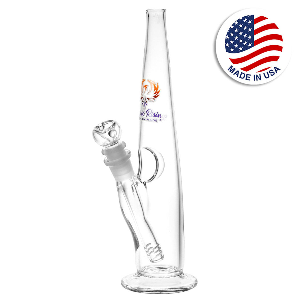 phoenix rising cone glass water pipe bong 11 inch