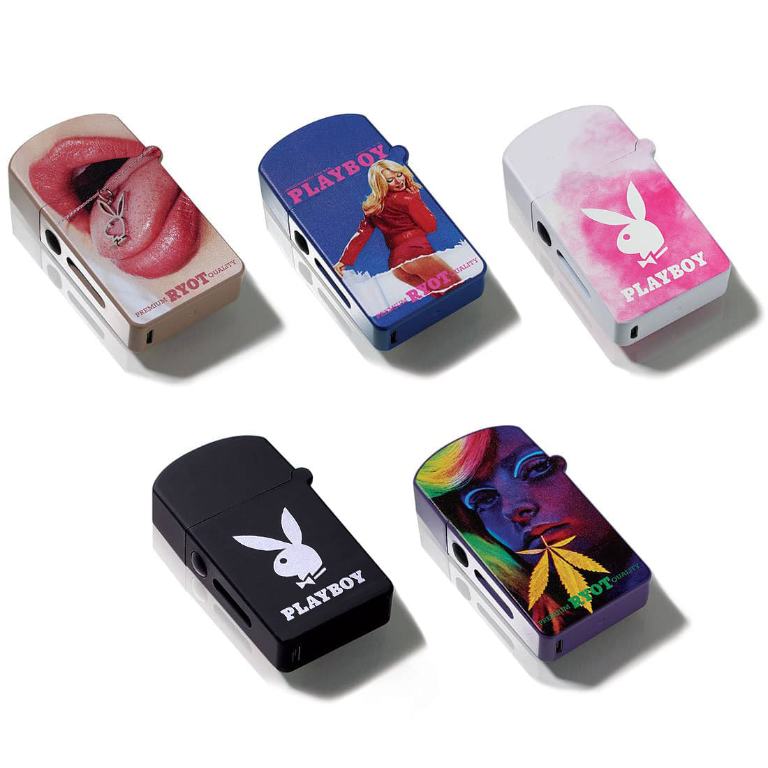 Playboy 510 Vape Cartridge Battery by RYOT Playboy 510 Vape Cartridge Battery by RYOT