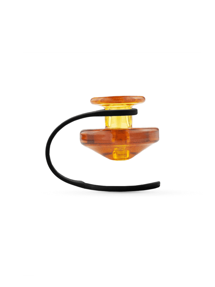 puffco peak carb cap sunset yellow