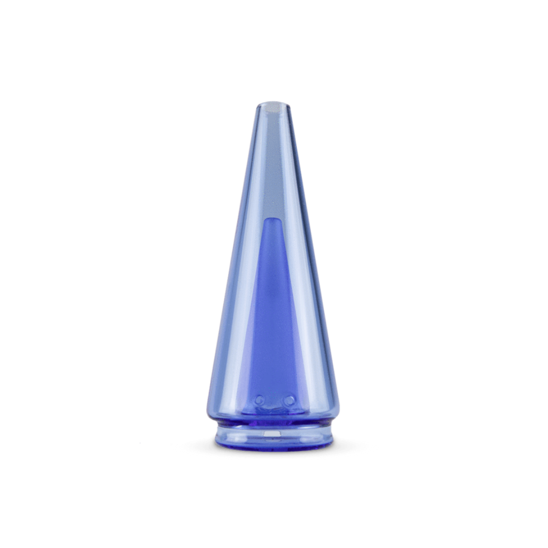 puffco peak pro colored glass top royal blue