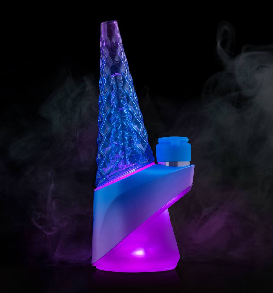 puffco peak pro indiglow limited edition electronic dab rig