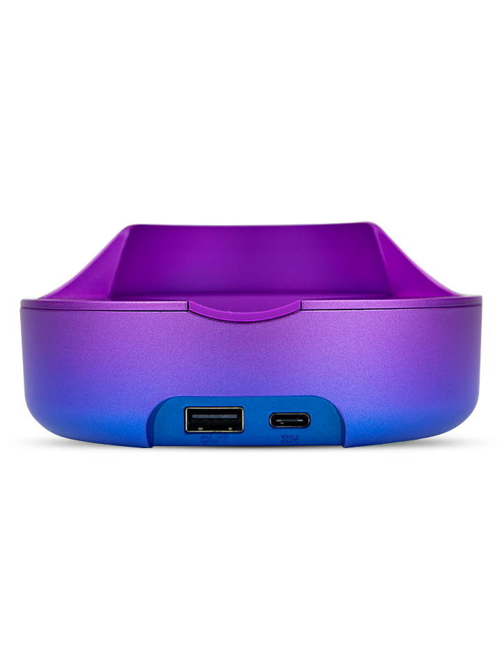 puffco peak pro power dock indiglow limited edition purple