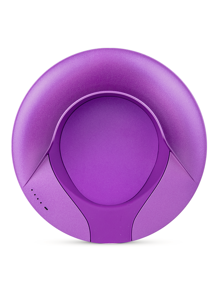 puffco peak pro power dock indiglow purple edition