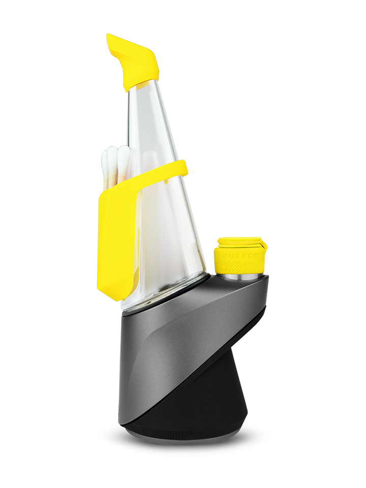 puffco peak travel pack yellow