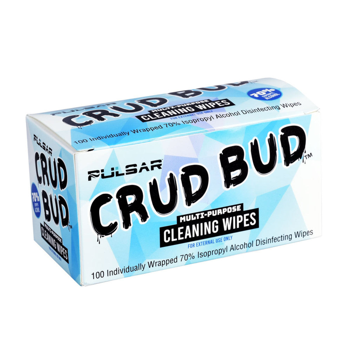 pulsar crud bud cleaning wipes box