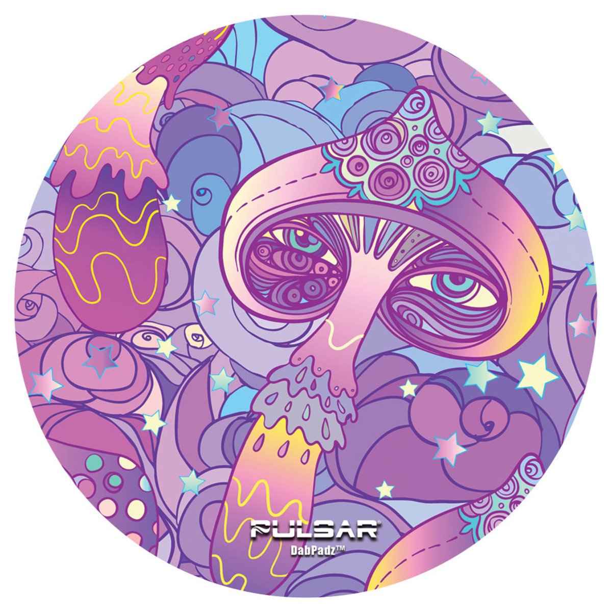 DabPadz Dab Mat - Melting Shrooms