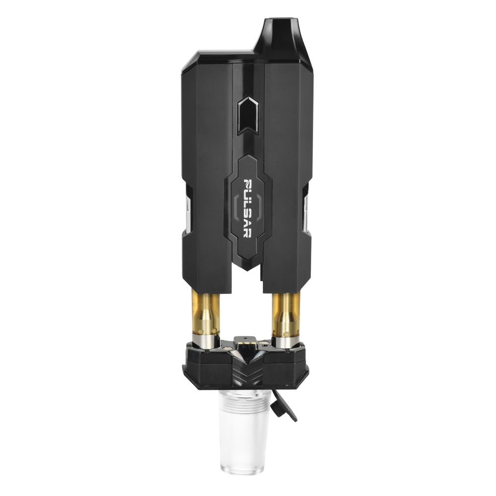 pulsar duplocart h2o dual cartridge vaporizer water pipe attachment black