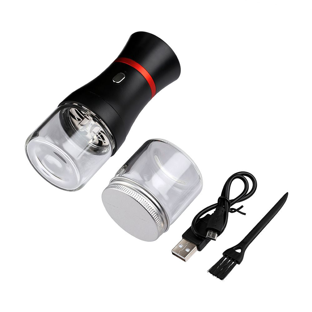 pulsar king kut electric herb grinder black