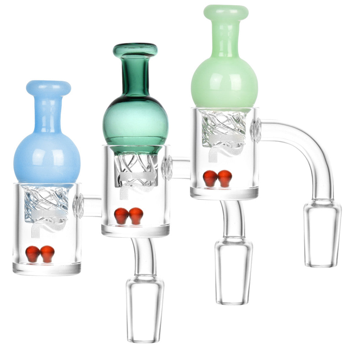 pulsar quartz banger helix carb cap terp pearl set