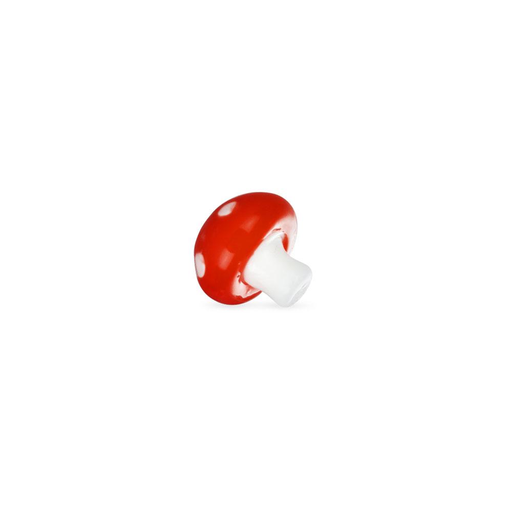 pulsar quartz banger insert beads mushroom red