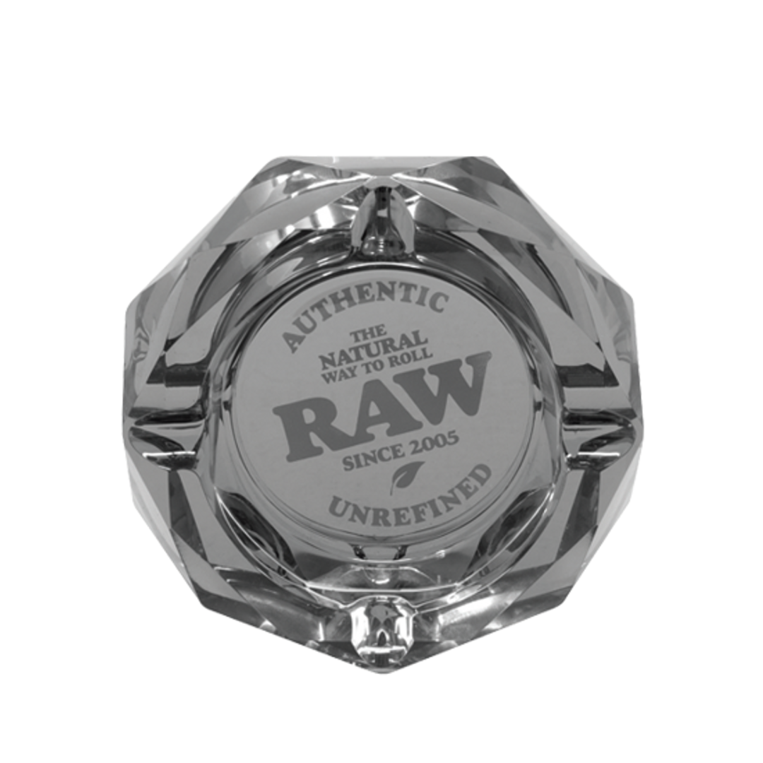 raw prism glass ashtray darkside