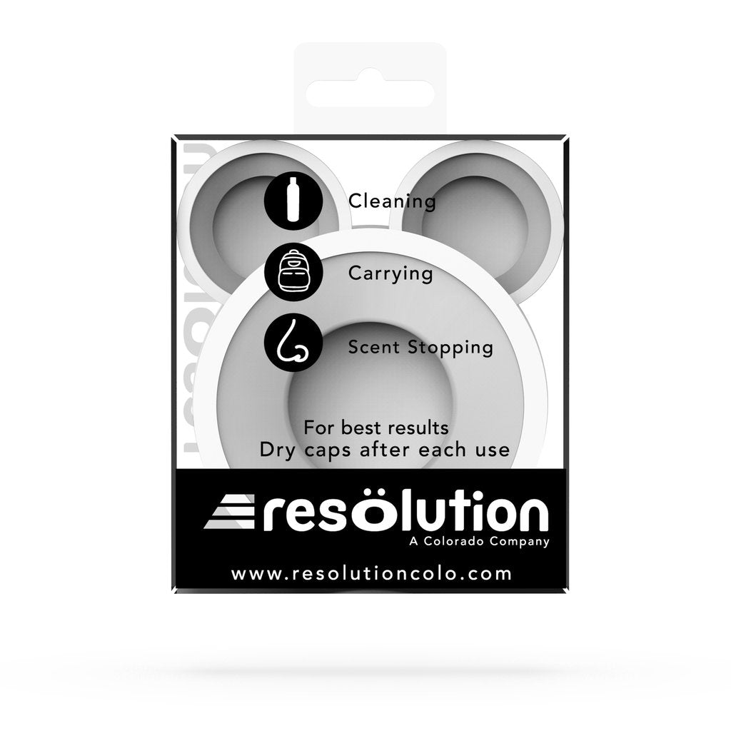 White Res Caps Bong Cleaning