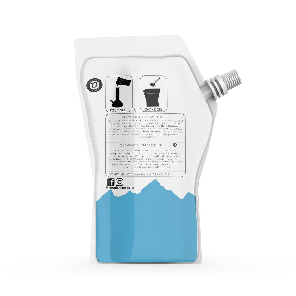 res gel glass bong cleaner