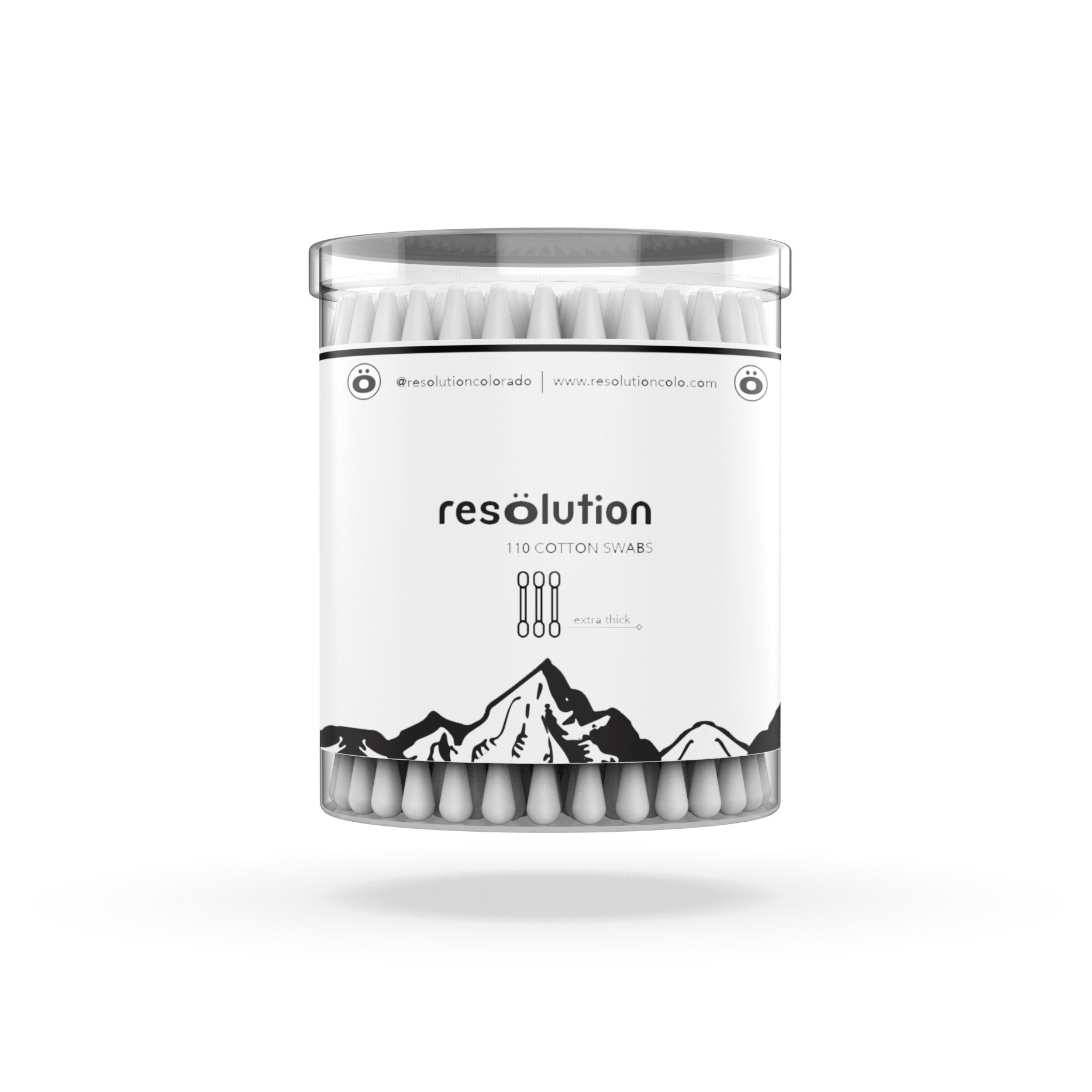 resolution cotton swabs dabbing