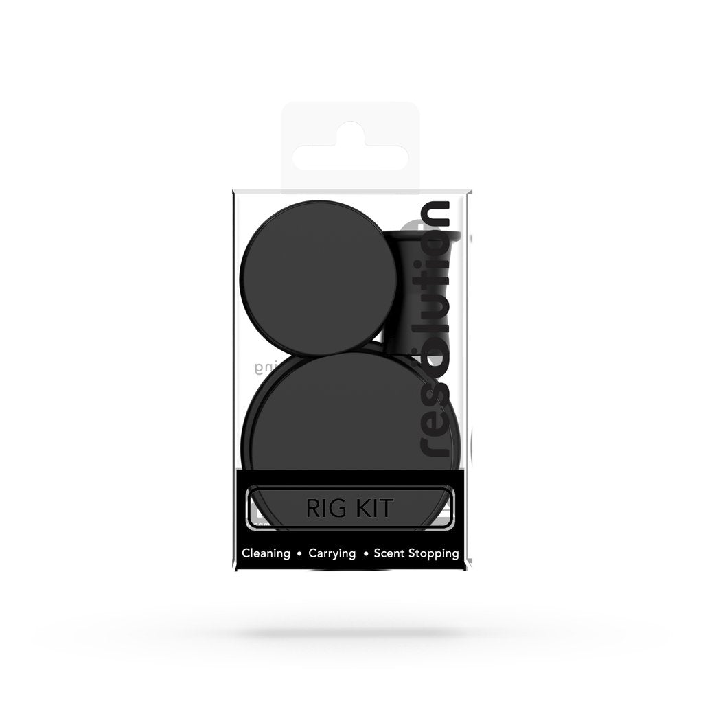 Resolution Dab Rig Cleaning Caps Black