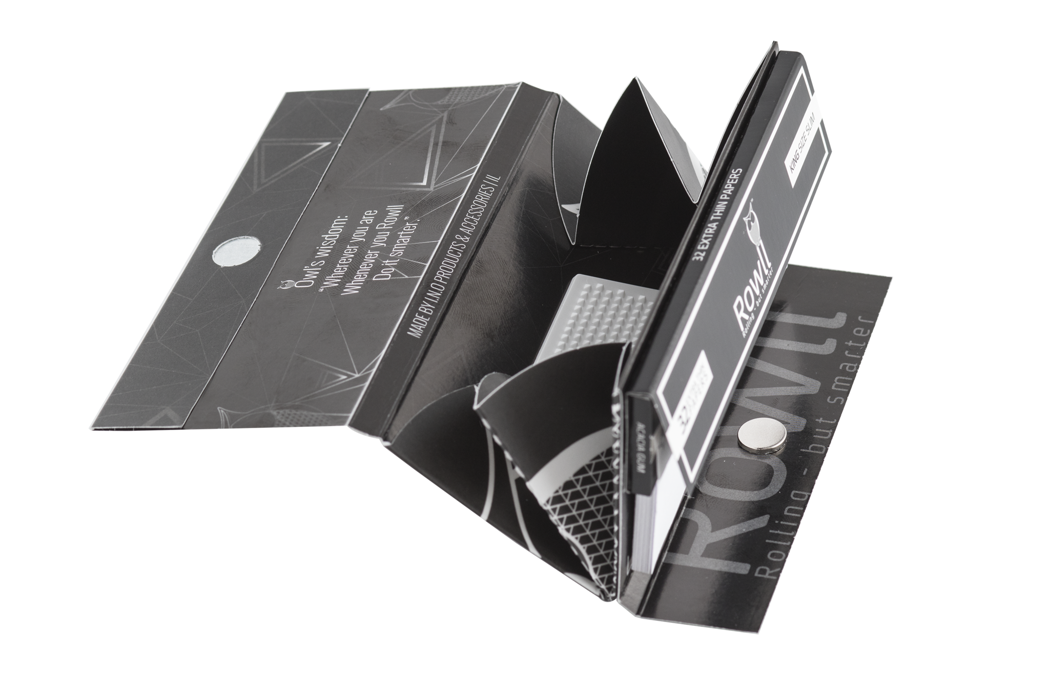 rowll classic kit rolling papers grinder