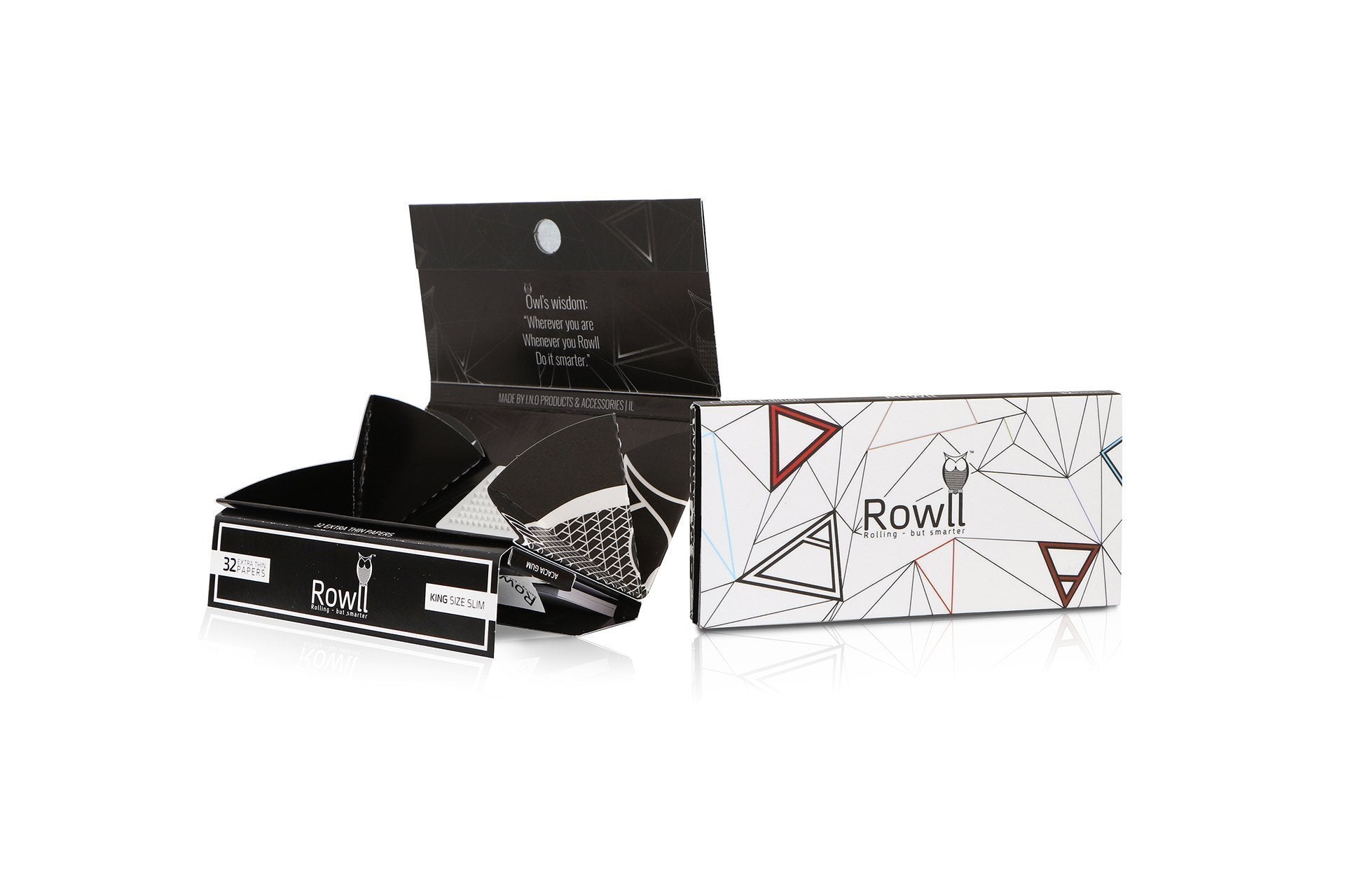 rowll rolling papers king size classic kit
