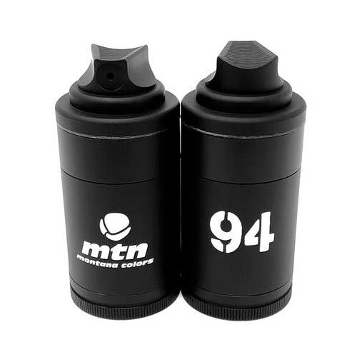 santa cruz shredder montana 4 piece grinder black