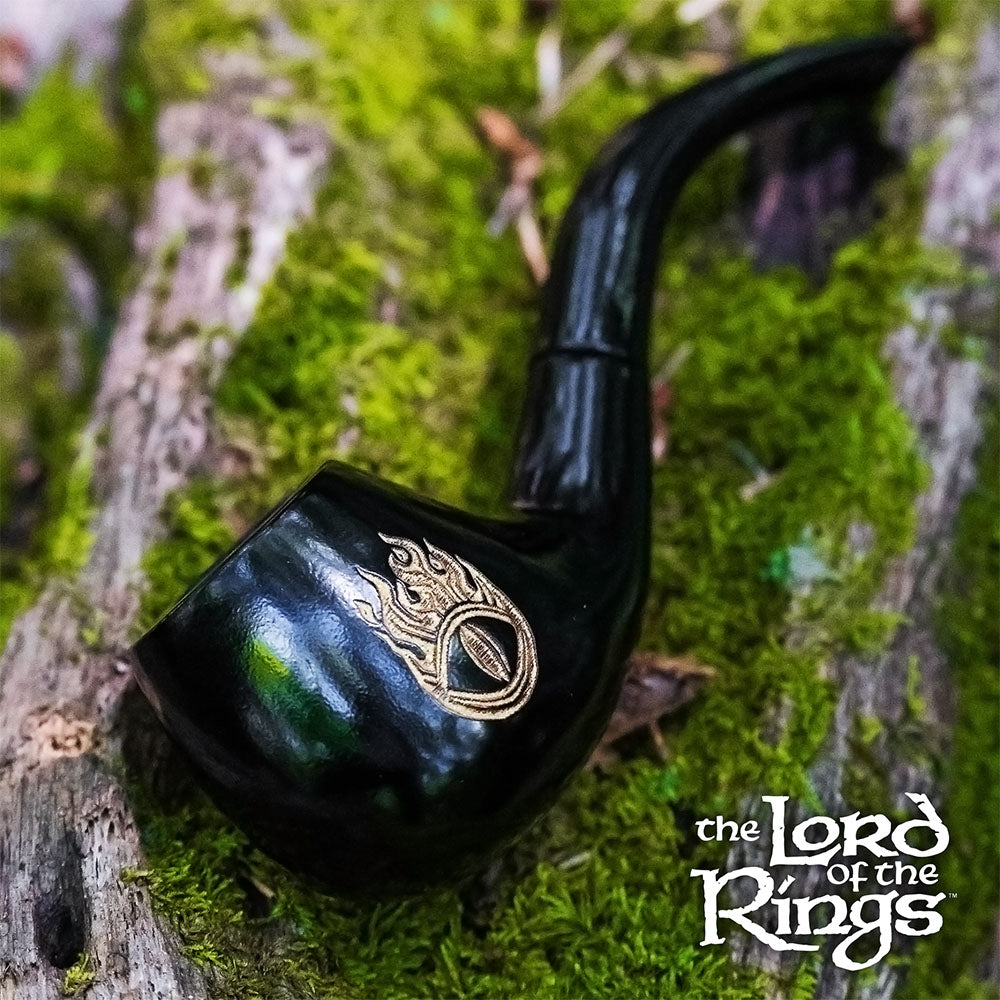 sauron wood smoking pipe shire pipes lord of the rings