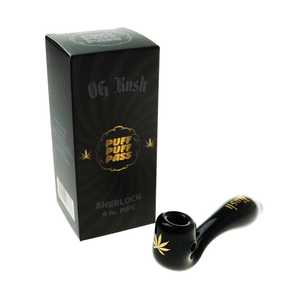 Puff Puff Pass Sherlock Pipe - OG Kush