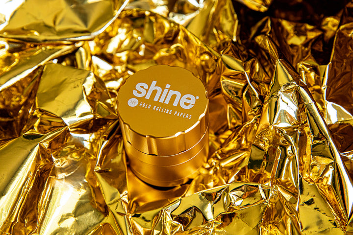 Shine Gold 4pc Grinder