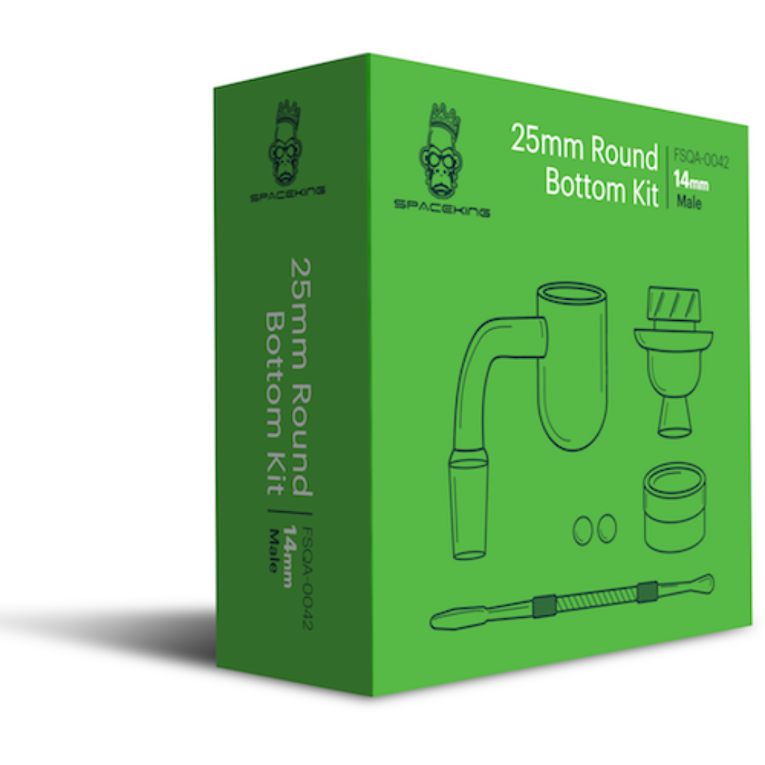 Space King Quartz Banger Kit - 25mm Round Bottom