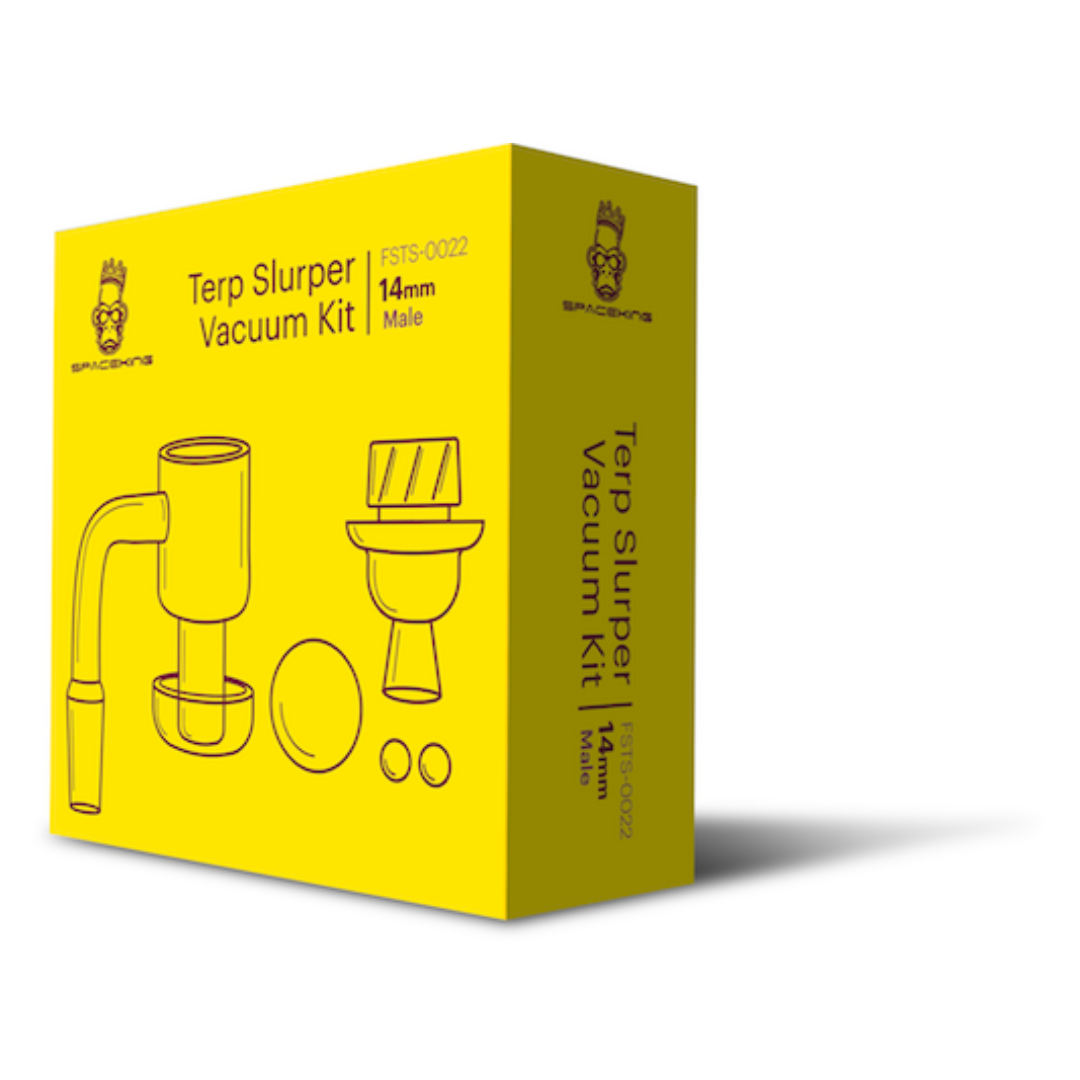 space king quartz banger terp slurper vacuum kit 14mm