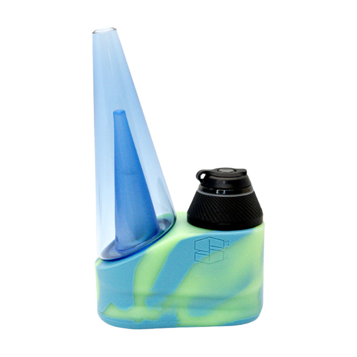 Stache Products The Base Puffco Proxy Attachment Green Blue