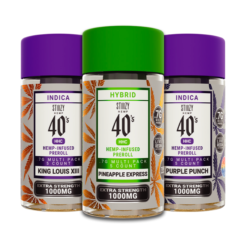 Stiiizy Hemp 40s HHC Pre-Rolls
