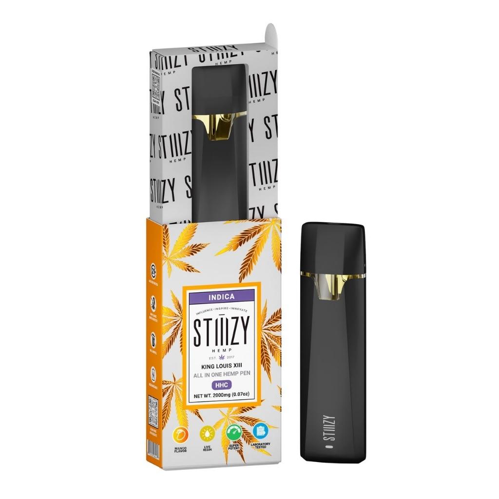 STIIIZY Hemp HHC All-In-One Disposable Vape Pen King Louis XIII Indica