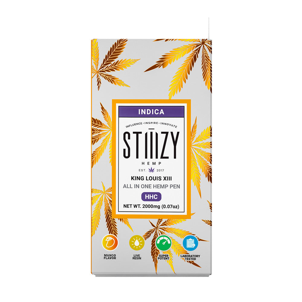 STIIIZY Hemp HHC Disposable Vape Pen King Louis XIII Indica