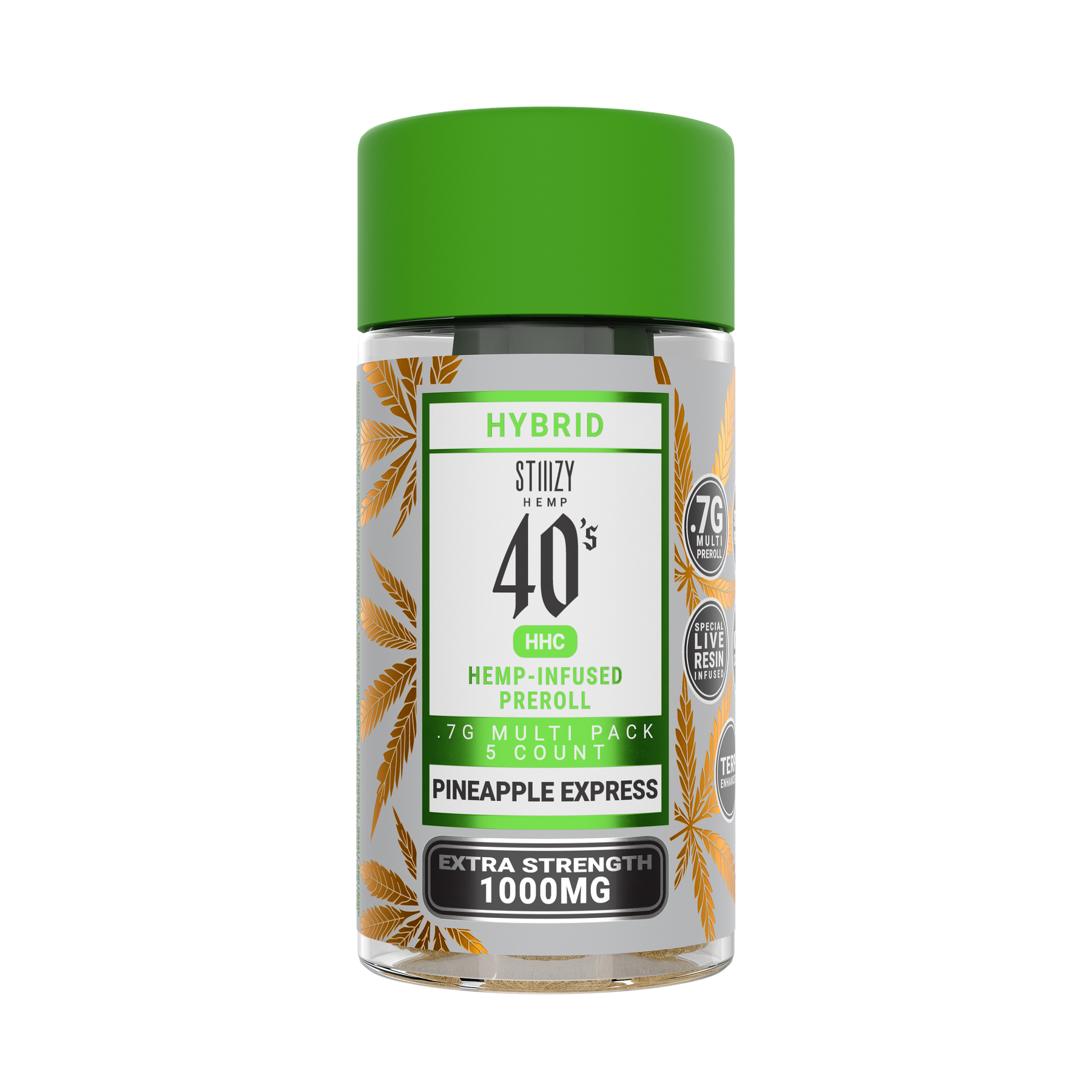 Stiiizy Hemp HHC Pre-Rolls Pineapple Express Hybrid