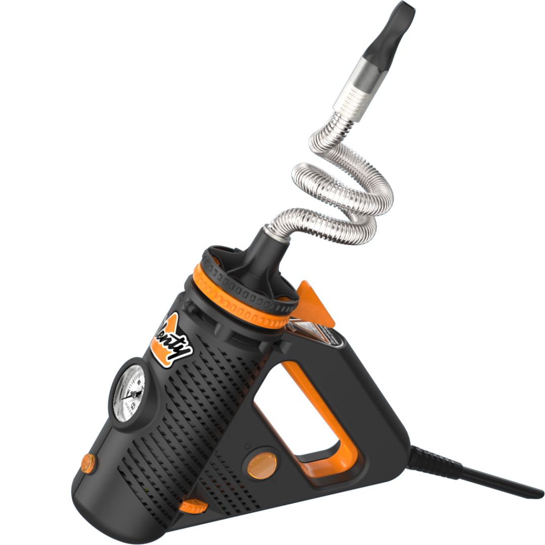 storz bickel plenty dry herb vaporizer side view