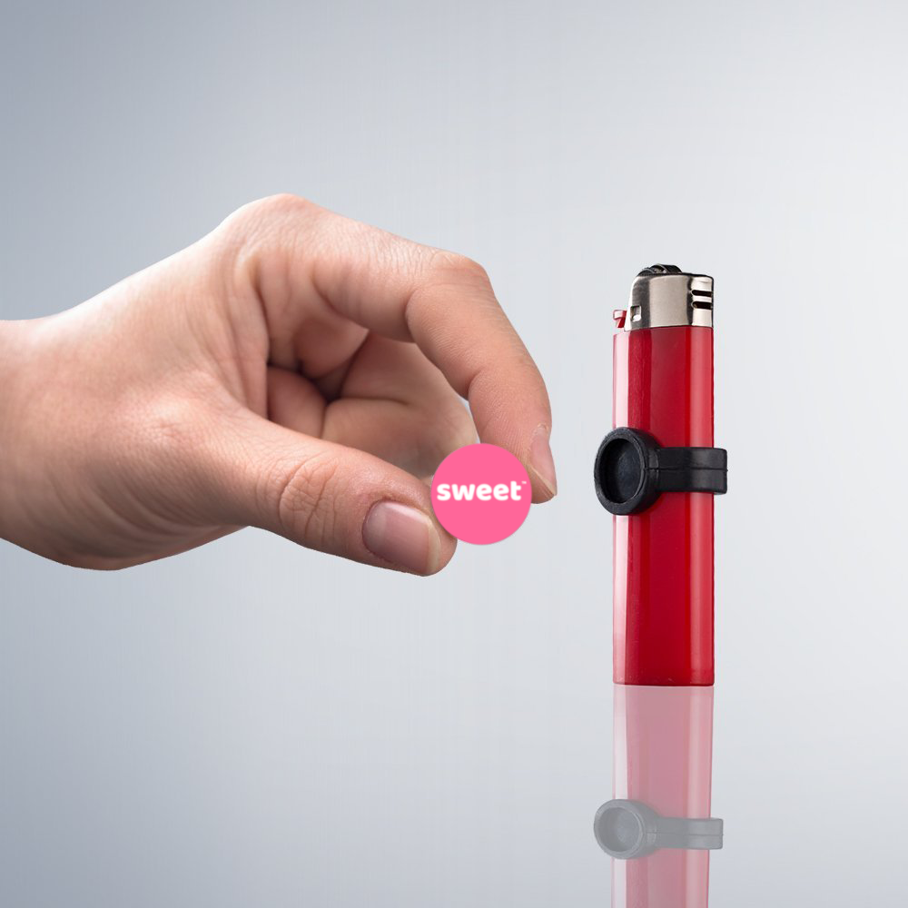 sweet silicone lighter charm magnet
