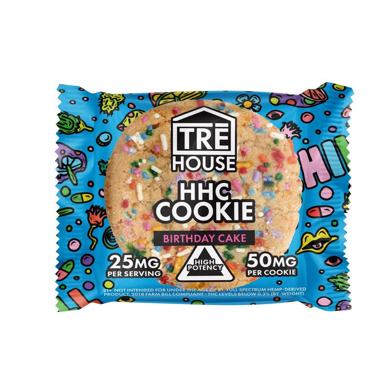 tre house hhc cookie 25mg birthday cake