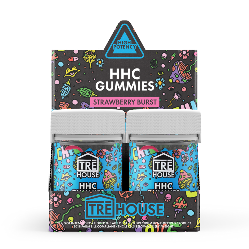 tre house hhc gummies strawberry burst 500mg wholesale case