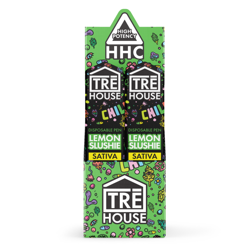 tre house hhc vape pen disposable lemon slushie sativa