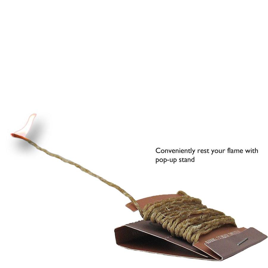 twisted bee hemp wick resting stand