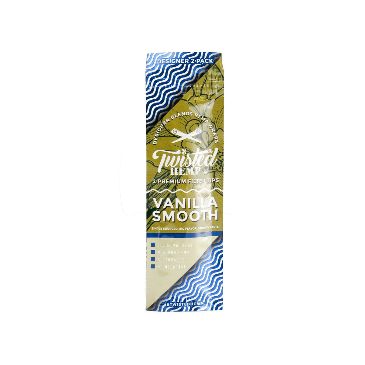 Twisted Hemp Wraps Vanilla Smooth - BOOM Headshop