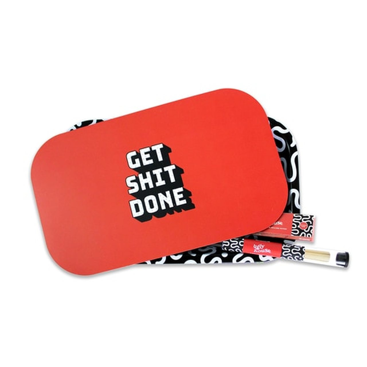 ugly house get shit done rolling tray bundle