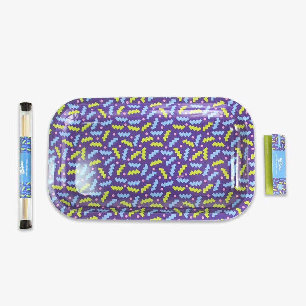 ugly house stickers rolling paper tray bundle