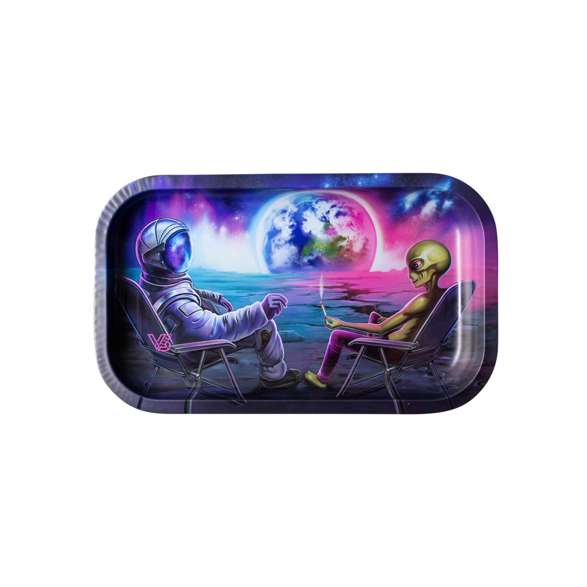 V Syndicate Metal Rolling Tray | Blunt Orbit