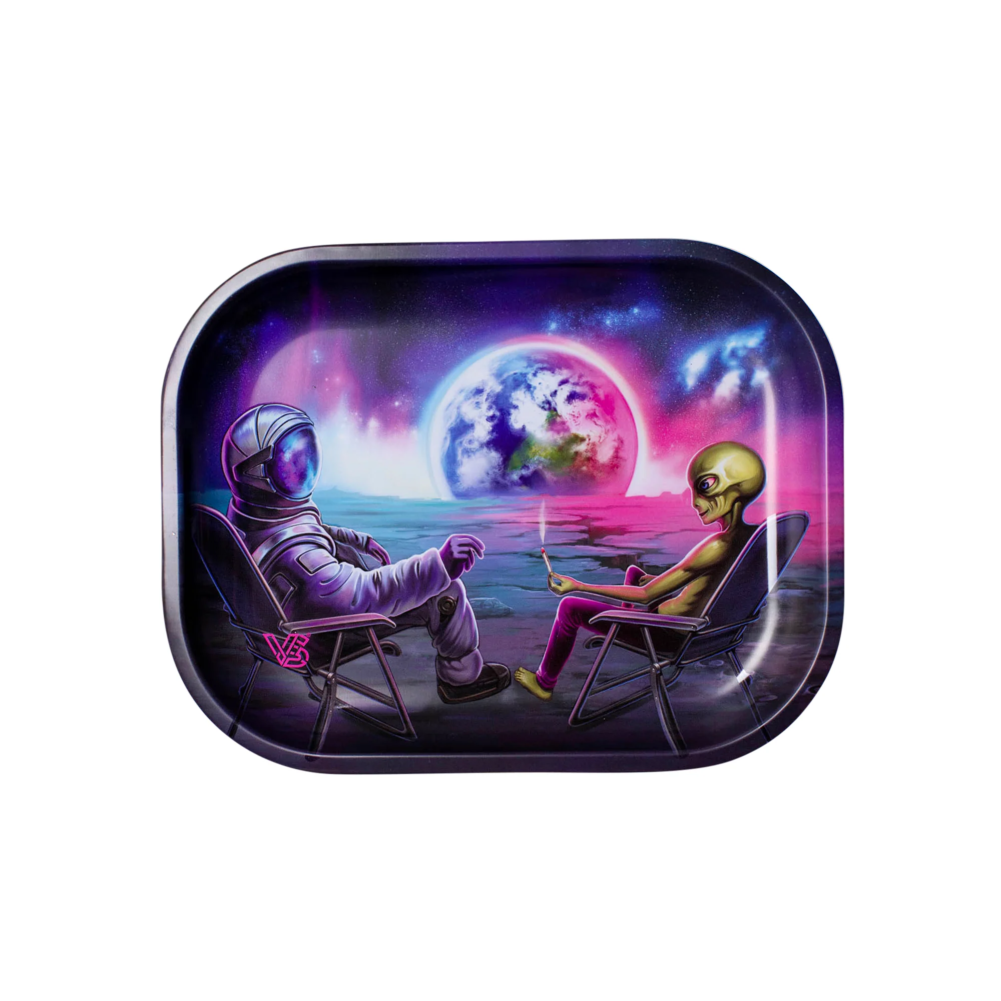 V Syndicate Metal Rolling Tray | Blunt Orbit