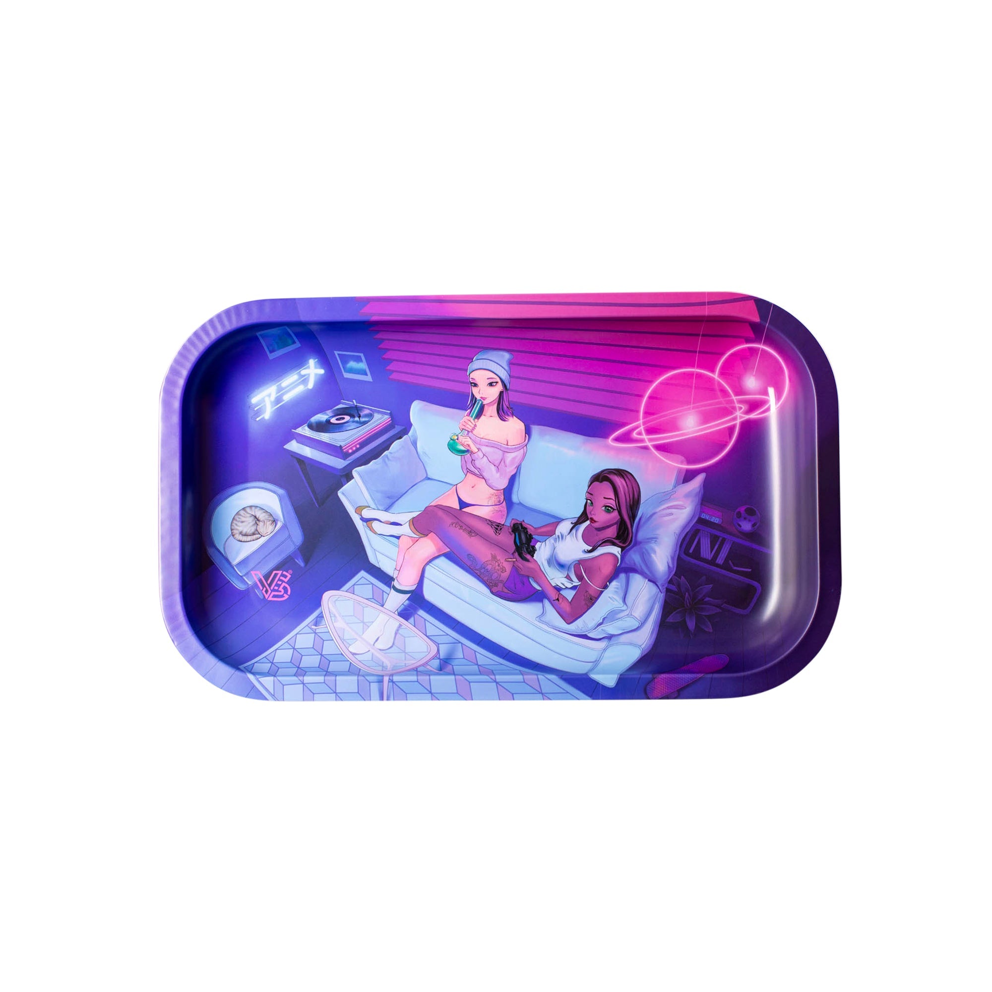 V Syndicate Metal Rolling Tray | Button Mash'd