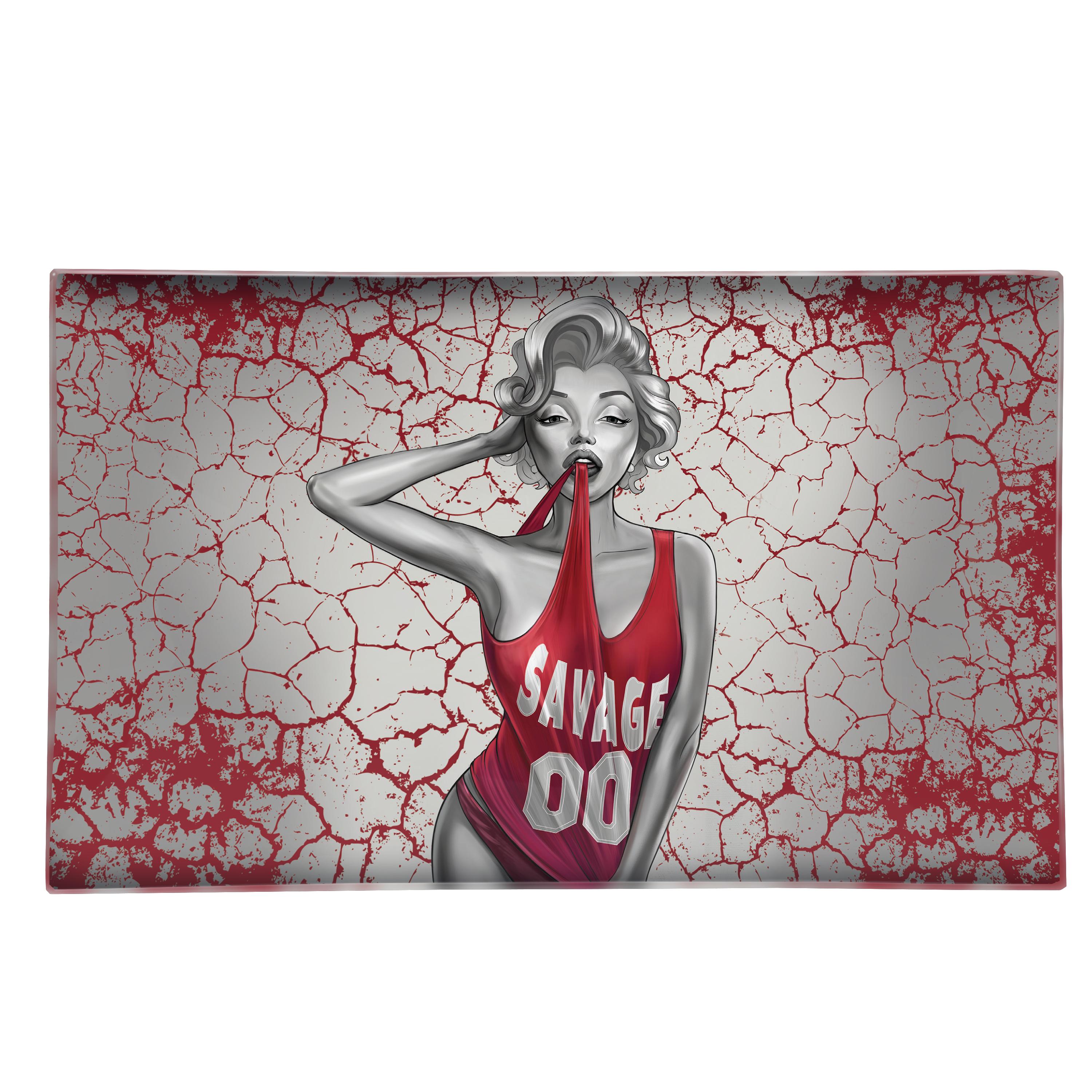 V Syndicate Glass Rolling Tray | Dank Diva