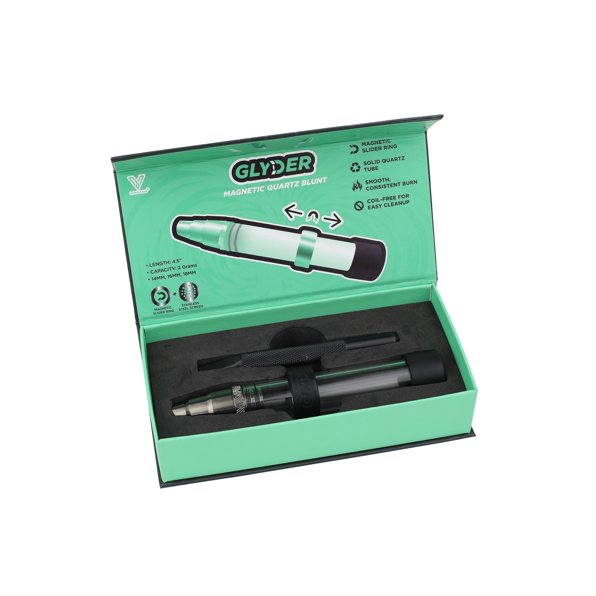 V Syndicate Glyder Magnetic Quartz Blunt