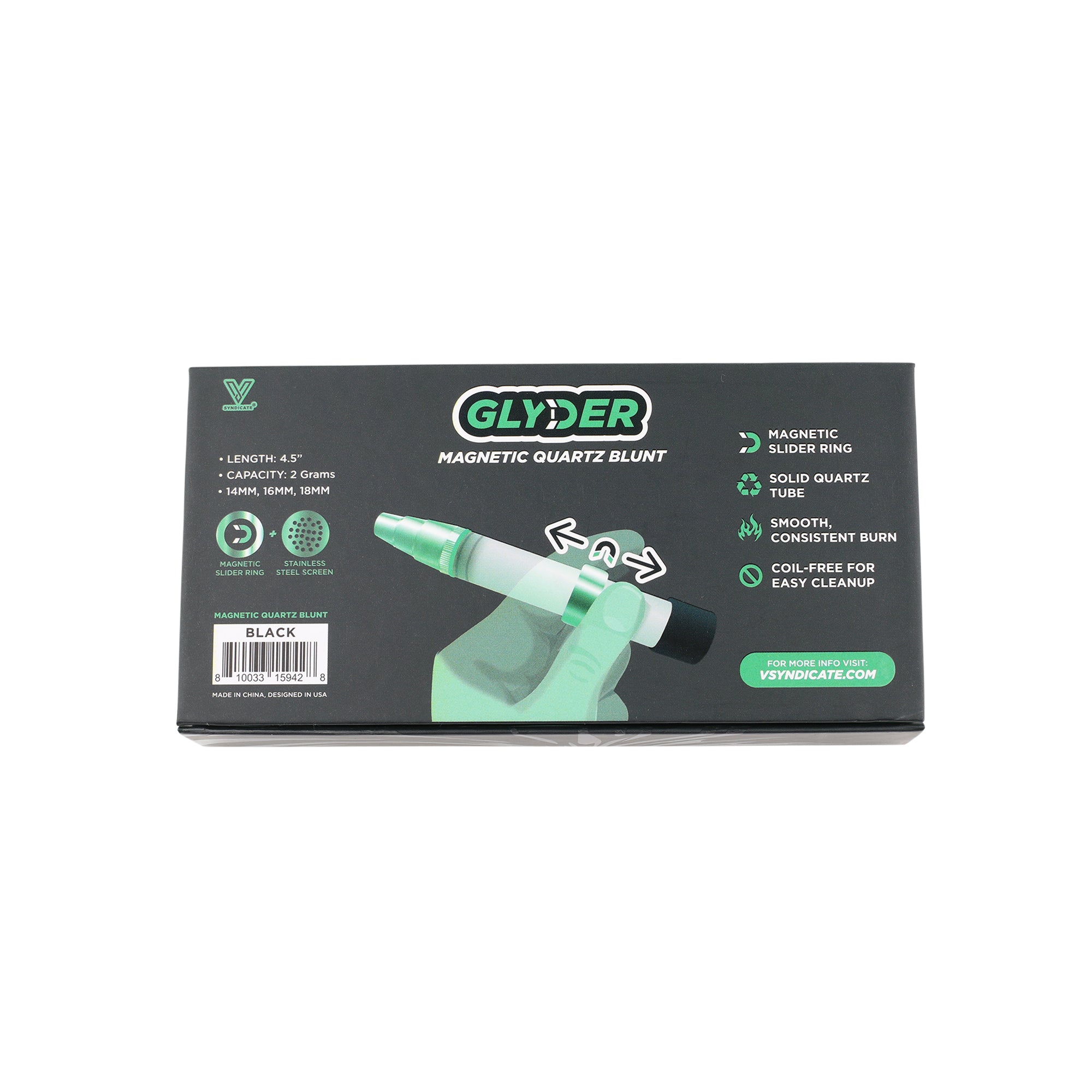 V Syndicate Glyder Magnetic Quartz Blunt