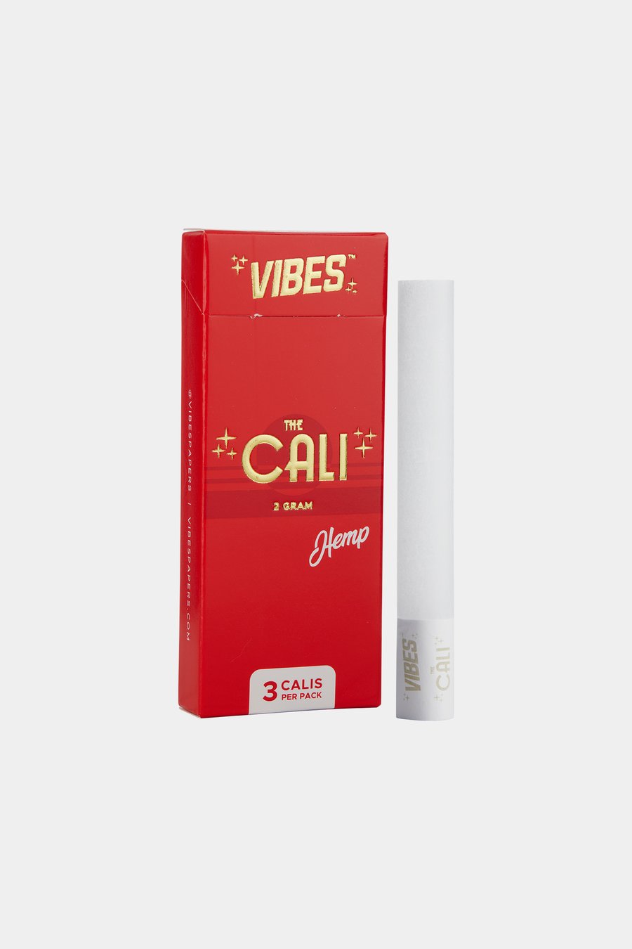 vibes cali cones 2 gram hemp red