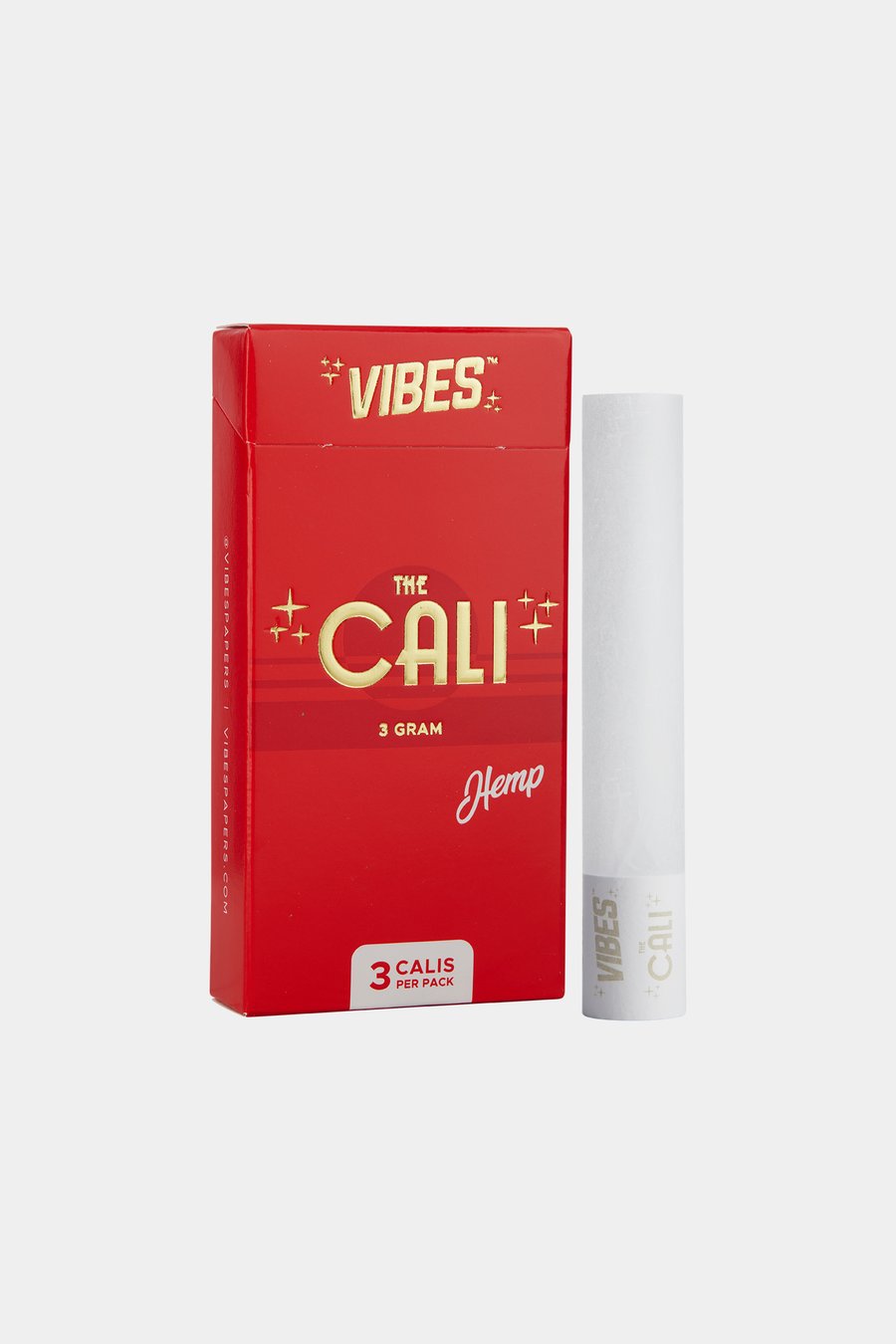 vibes cali cones 3 gram hemp red